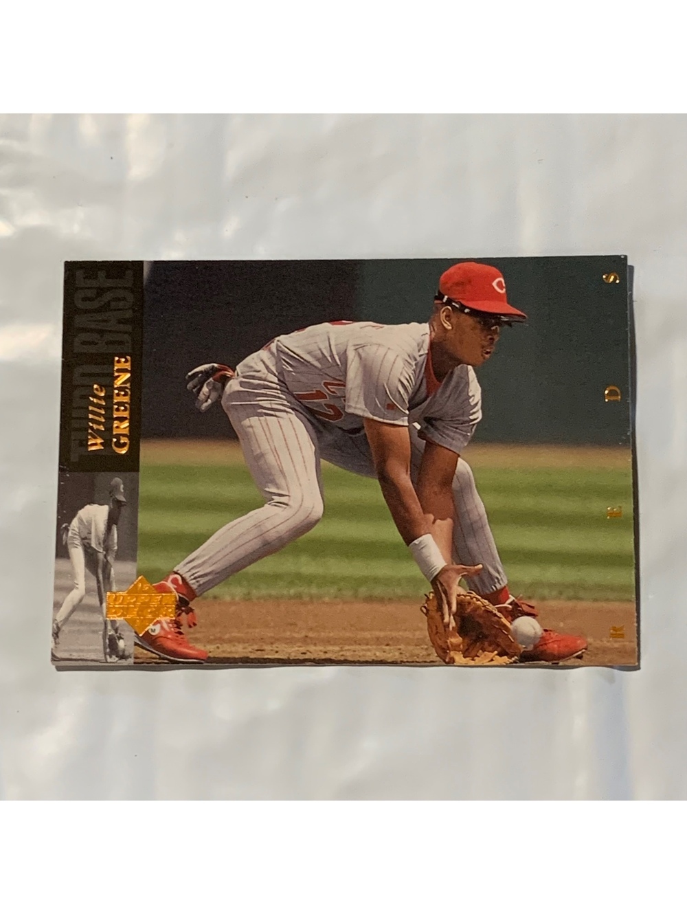 1994 Upper Deck Willie Greene Baseball Card